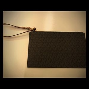 Michael Kors large wristlet/clutch